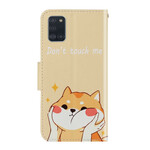 Samsung Galaxy A31 Cat Don't Touch Me Koord Hoesje