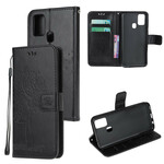 Samsung Galaxy M21 Boom en Uil Koord Hoesje