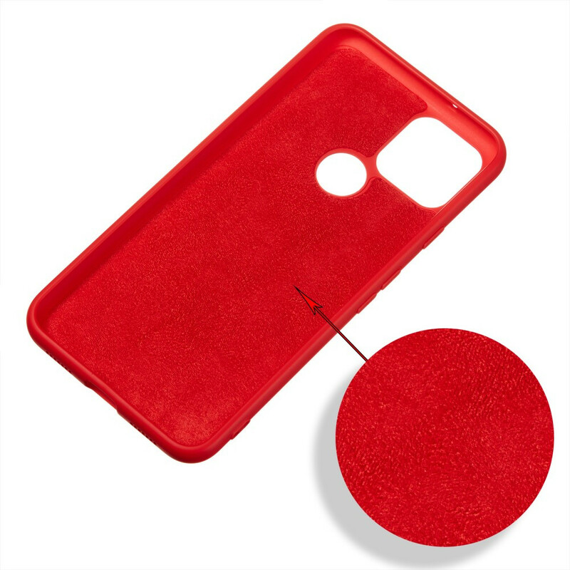 Google Pixel 5 Hoesje Vloeibaar Silicone Ontwerp