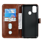 Samsung Galaxy M21 Vintage Etui Portemonnee
