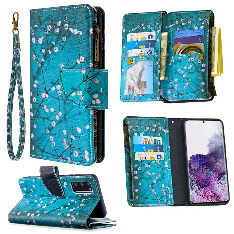 Samsung Galaxy S20 Hoesje met Zakje Met Rits Samsung Galaxy S20 Hoesje met Zakje Met Rits