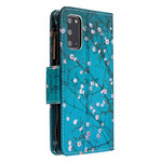 Samsung Galaxy S20 Hoesje met Zakje Met Rits Samsung Galaxy S20 Hoesje met Zakje Met Rits