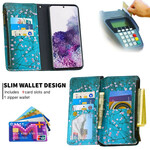 Samsung Galaxy S20 Hoesje met Zakje Met Rits Samsung Galaxy S20 Hoesje met Zakje Met Rits