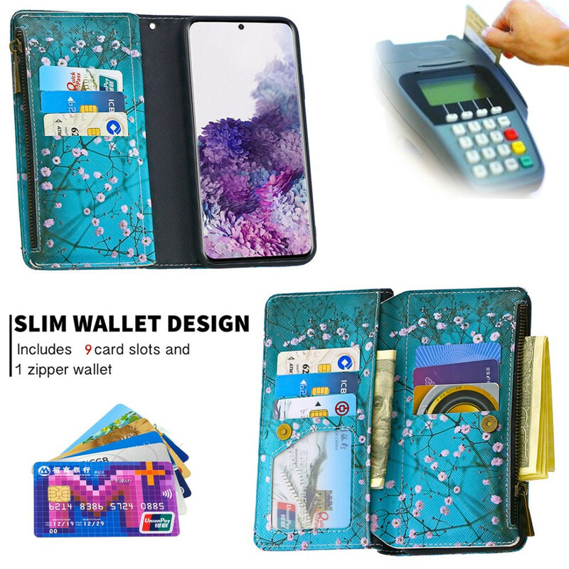 Samsung Galaxy S20 Hoesje met Zakje Met Rits Samsung Galaxy S20 Hoesje met Zakje Met Rits