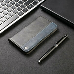 Flip cover Samsung Galaxy S20 Ultra Tweekleurig Leder Effect