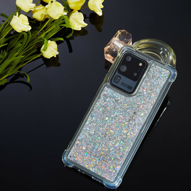 Samsung Galaxy S20 Plus Glitter Versterkte Shell