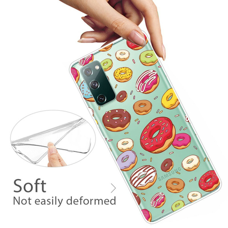 Samsung Galaxy S20 Hoesje FE houdt van donuts
