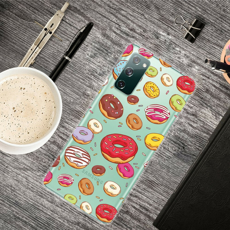 Samsung Galaxy S20 Hoesje FE houdt van donuts
