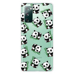 Samsung Galaxy S20 FE Hoesje Little Panda's