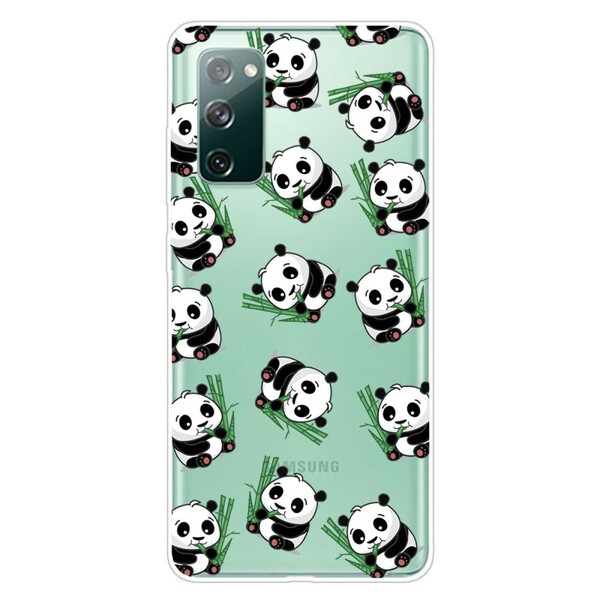 Samsung Galaxy S20 FE Hoesje Little Panda's