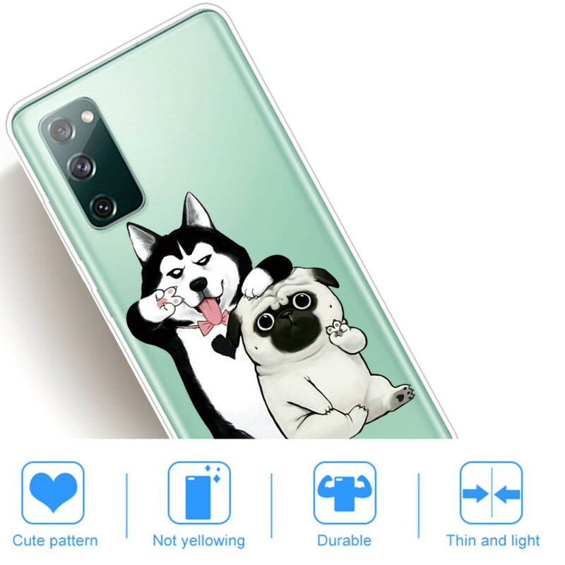 Samsung Galaxy S20 FE Hoesje Grappige Honden