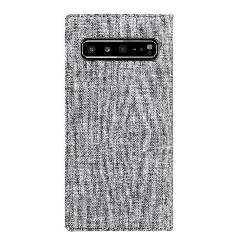 Flip Cover Samsung Galaxy S10 5G geweven VILI DMX