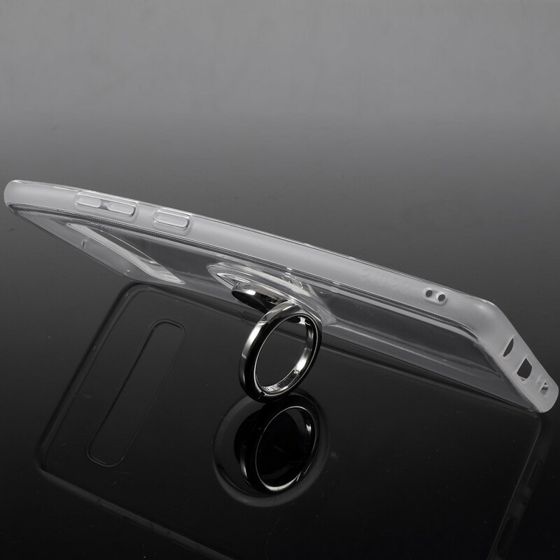 Samsung Galaxy S10 5G duidelijk geval metalen ring