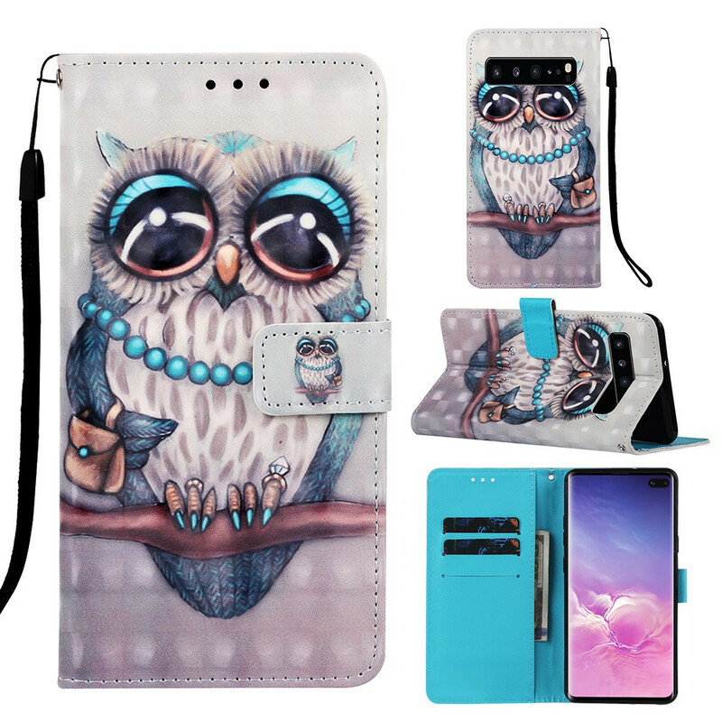 Samsung Galaxy S10 5G hoesje Miss Owl