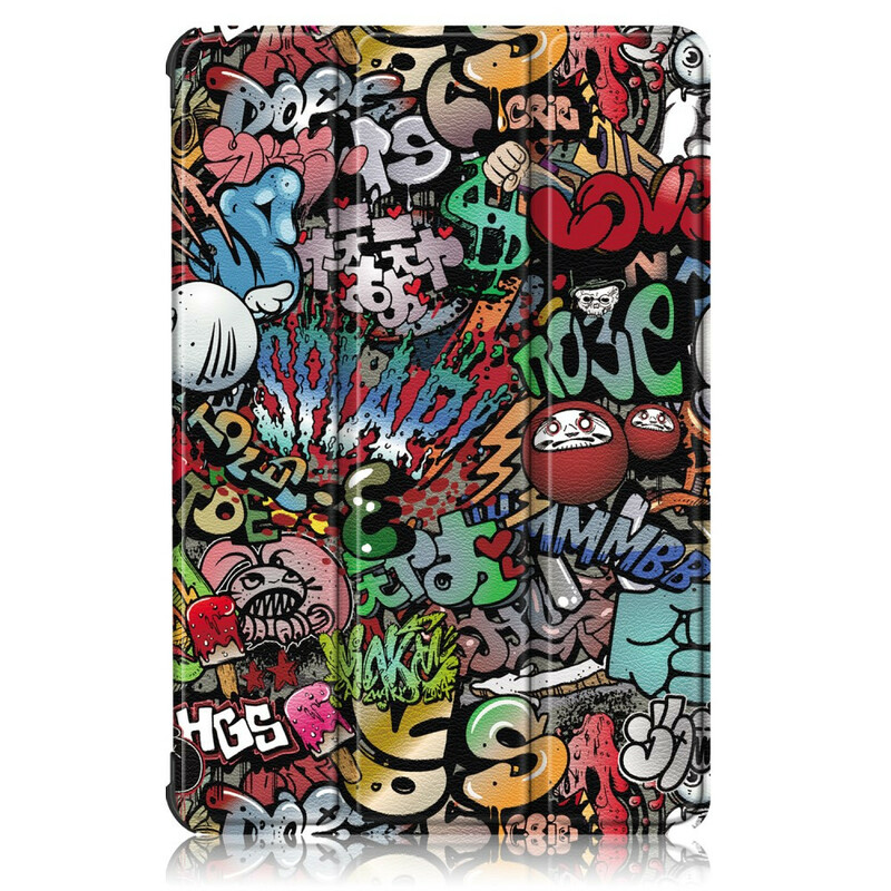 Smart Case Huawei MatePad T 10s Versterkte Graffiti