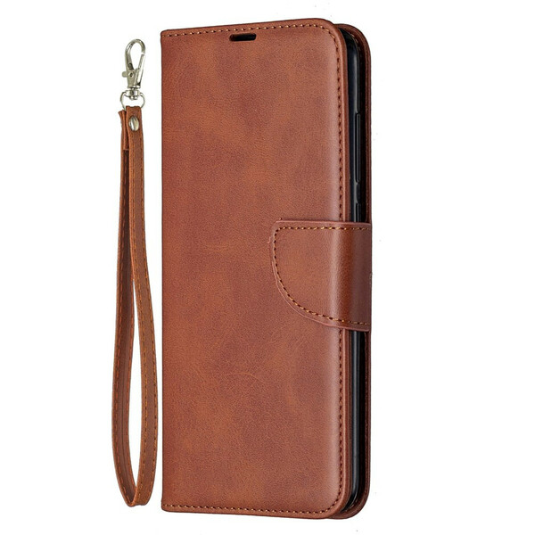 Xiaomi Redmi Note 9 Case gladde schuine klep