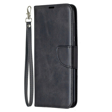 Xiaomi Redmi Note 9 Case gladde schuine klep