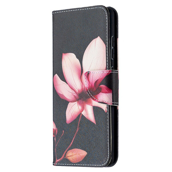 Samsung Galaxy S20 FE Hoesje Roze Bloem