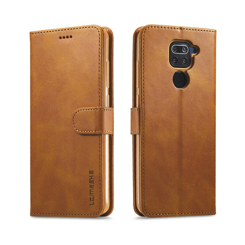 Xiaomi Redmi Note 9 Case LC.IMEEKE Leder effect