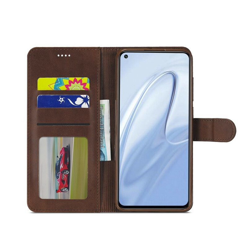 Xiaomi Redmi Note 9 Case LC.IMEEKE Leder effect