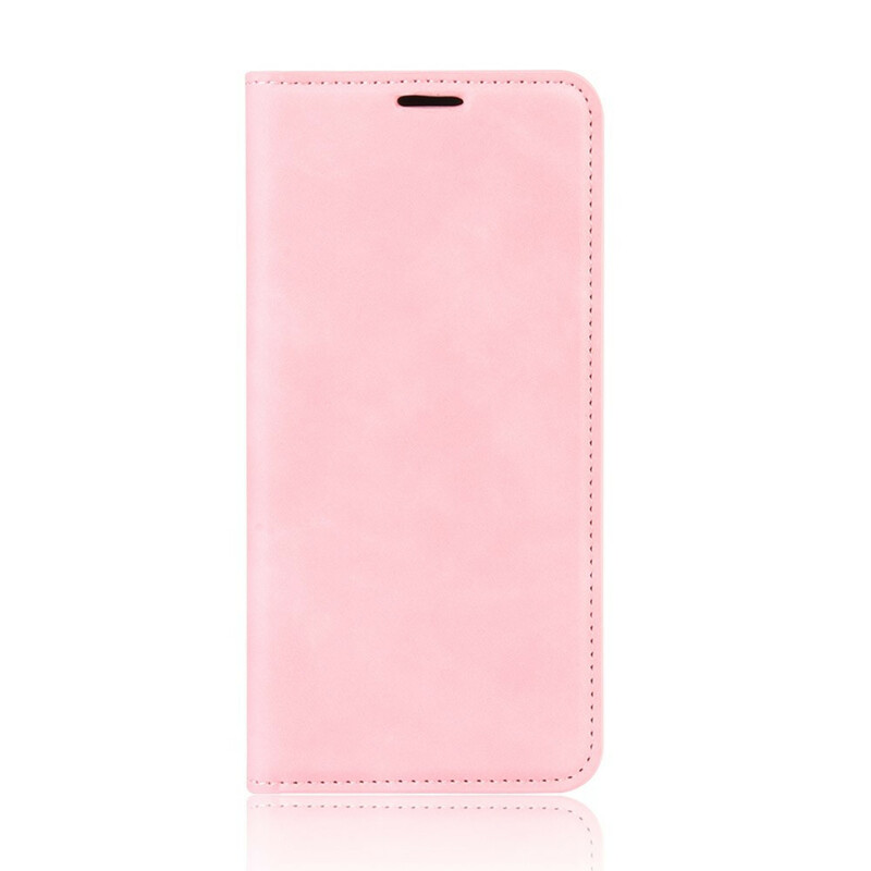 Flip cover Samsung Galaxy S20 FE Zacht Leder Effect