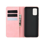 Flip cover Samsung Galaxy S20 FE Zacht Leder Effect