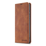 Flip Cover Xiaomi Redmi Note 9 leer effect VOORWENW Flip Cover Xiaomi Redmi Note 9 leer effect VOORWENW