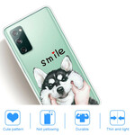 Samsung Galaxy S20 Hoesje FE Glimlach Hond