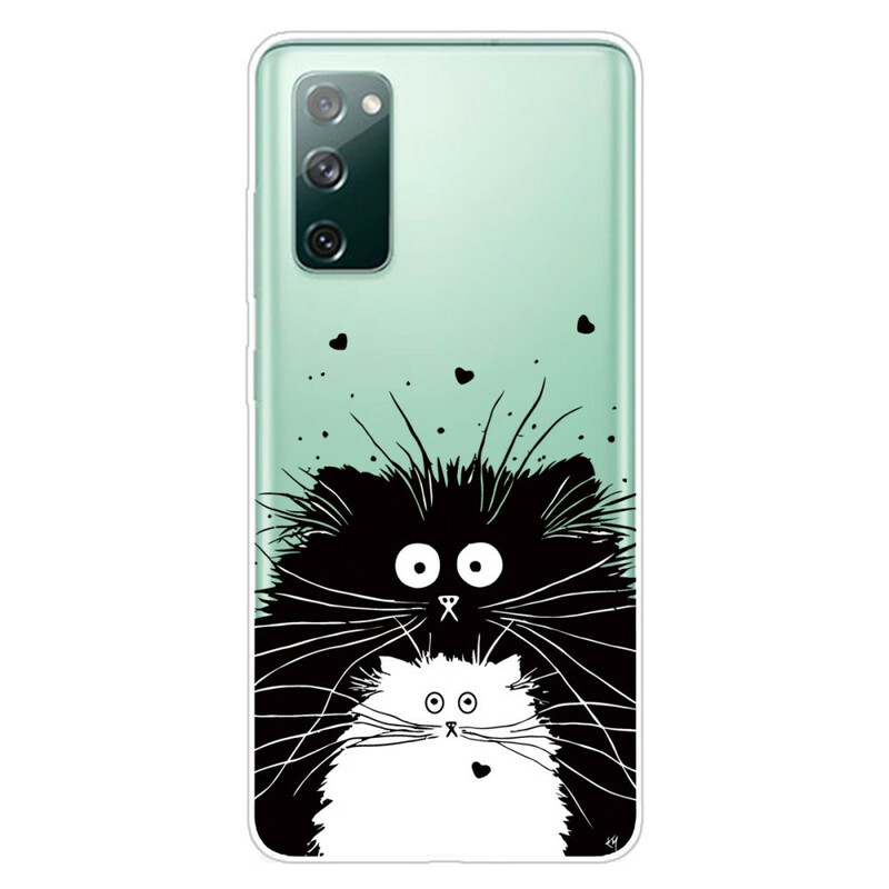Samsung Galaxy S20 FE Case Kijk naar de katten