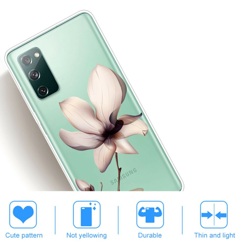 Samsung Galaxy S20 Hoesje FE Bloemen Premium