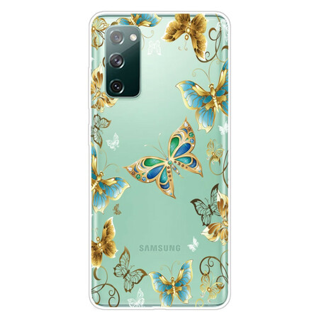 Samsung Galaxy S20 FE Hoesje Vlinder ontwerp