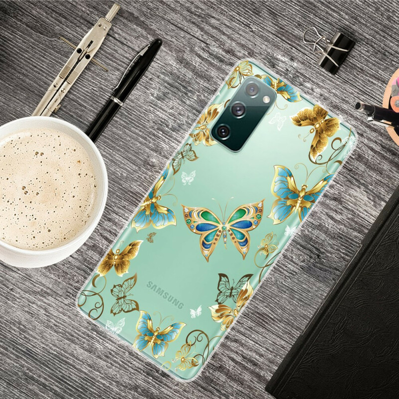 Samsung Galaxy S20 FE Hoesje Vlinder ontwerp