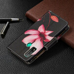 Huawei P Smart Case 2020 Zipped Pocket Flower