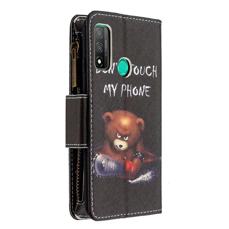 Huawei P Smart 2020 Zipped Pocket Bear Case