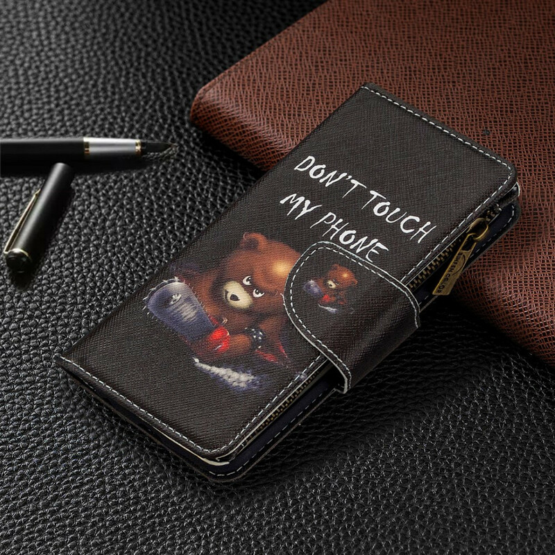 Huawei P Smart 2020 Zipped Pocket Bear Case