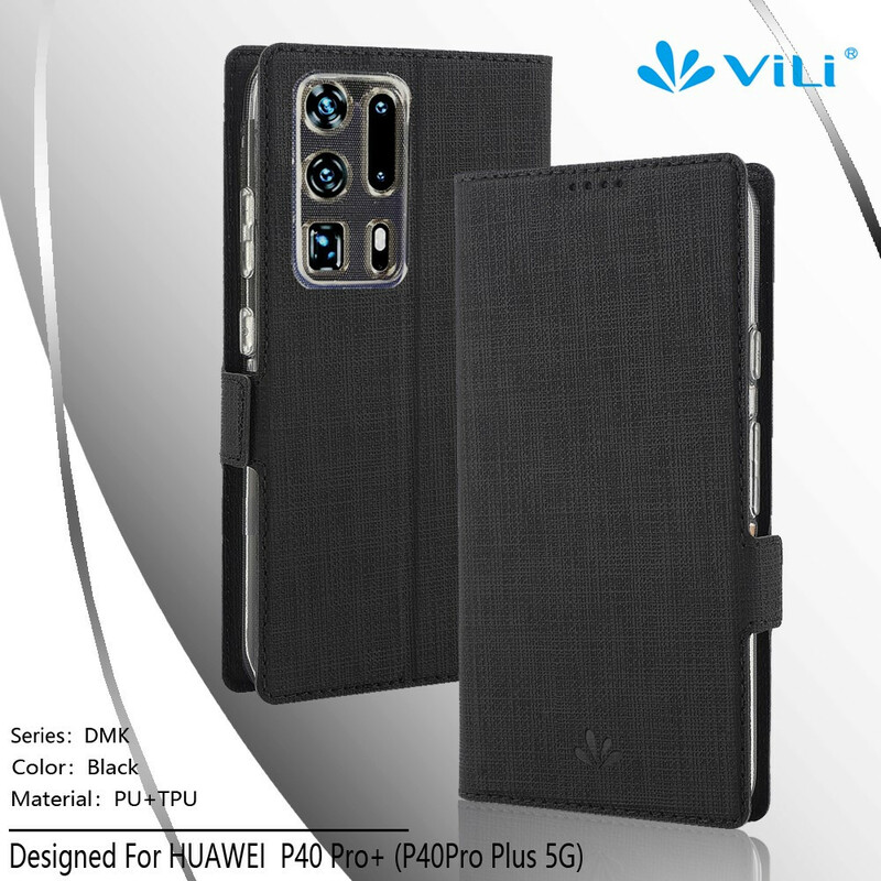 Flip cover Huawei P40 Pro Plus geweven VILI DMX