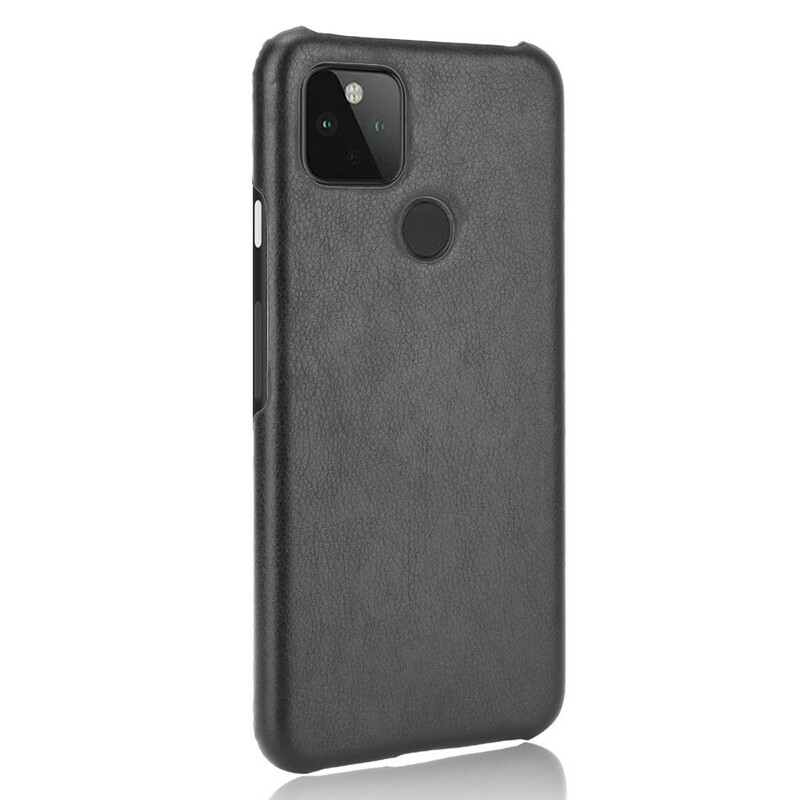 Google Pixel 5 Lederen Hoesje Lychee Prestaties