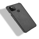 Google Pixel 5 Lederen Hoesje Lychee Prestaties