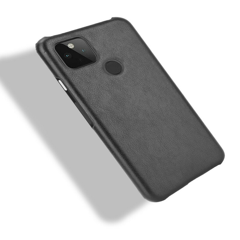 Google Pixel 5 Lederen Hoesje Lychee Prestaties