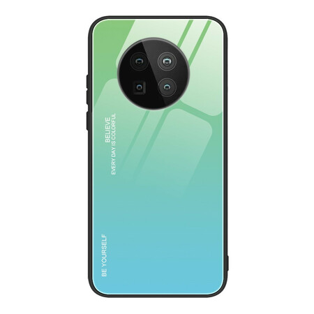Huawei Mate 40 Pro gehard glazen hoesje Be Yourself