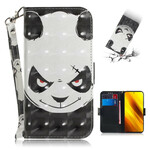 Poco X3 Angry Panda Strap Case