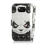 Poco X3 Angry Panda Strap Case