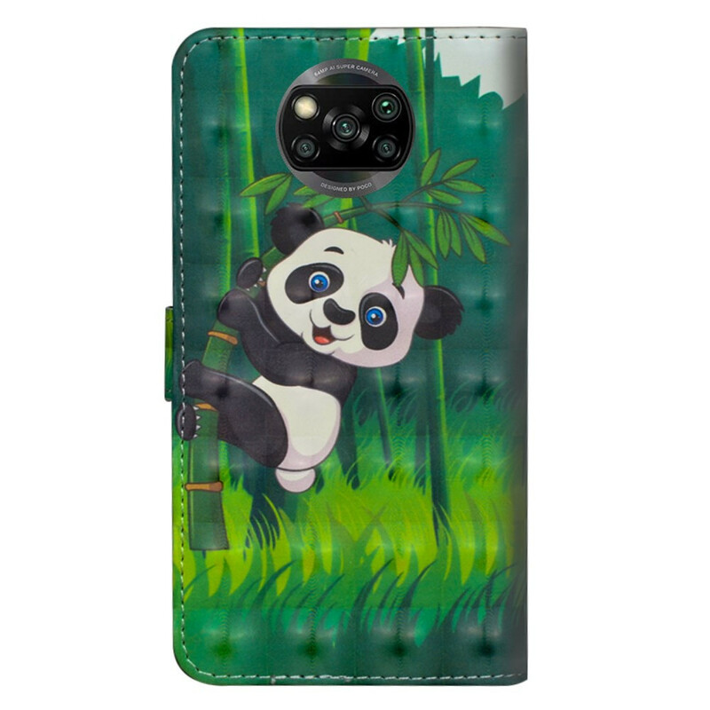 Poco X3 Panda en Bamboe Hoesje