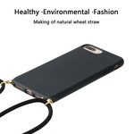 iPhone 8 Plus / 7 Plus / 6s Plus / 6 Plus Silicone Case Gekleurd Koord