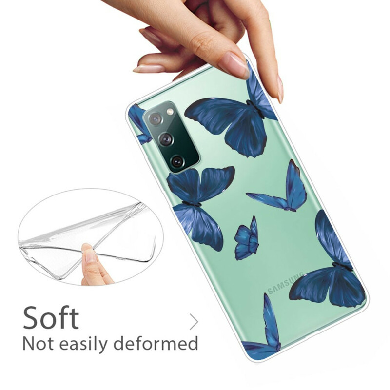 Samsung Galaxy S20 FE Hoesje Wild Vlinders