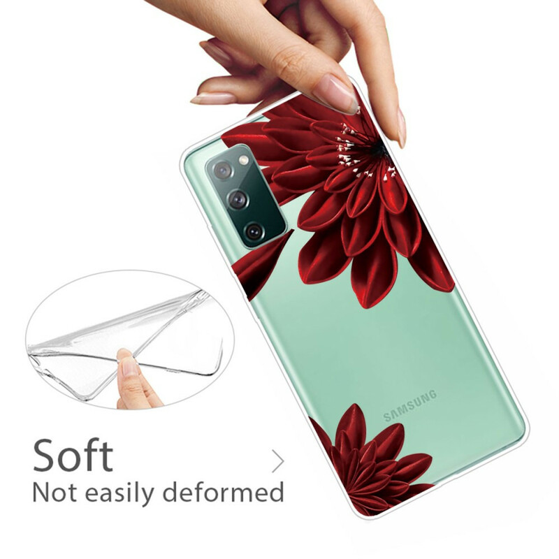 Samsung Galaxy S20 FE Wilde Bloemen Hoesje
