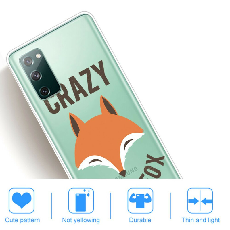 Hoesje Samsung Galaxy S20 FE Fox / Gek als een vos