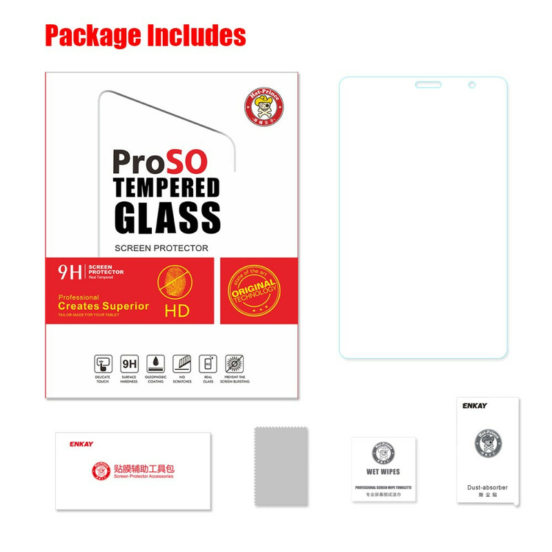 Samsung Galaxy Tab A 8.0 (2019) Hoed Prins Glas Beschermer