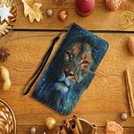 Samsung Galaxy S20 FE Lion Hoesje met Koord