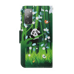 Samsung Galaxy S20 FE Hoesje Panda Walk